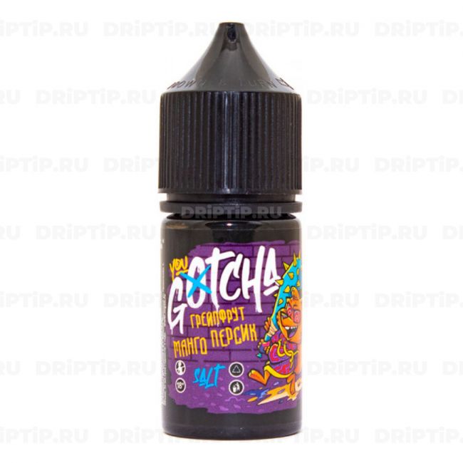 Жидкость Gotcha Salt - Грейпфрут Манго Персик 