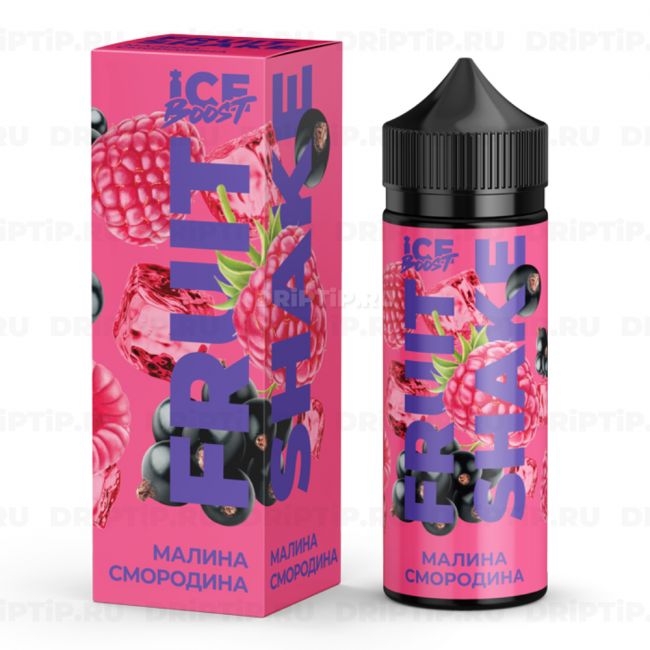 Жидкость Fruit Shake Ice Boost - Малина-Смородина 