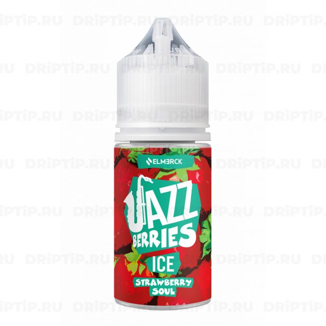 Жидкость Jazz Berries Ice Salt - Strawberry Soul 