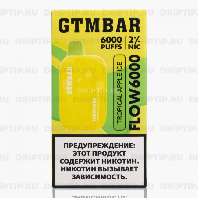 GTM BAR Flow 6000 - Tropical Apple Ice
