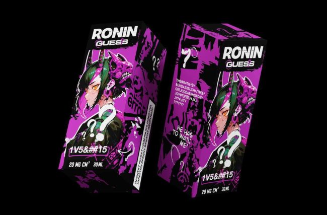 Жидкость RONiN Guess Salt - Фруктово-сахарный Калейдоскоп (1V5&##15) 