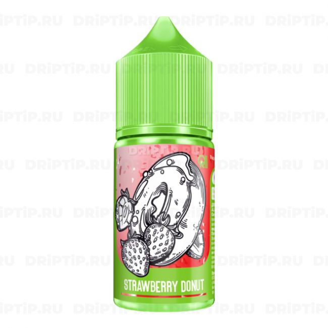 Жидкость Rell Green Salt - Strawberry Donut 
