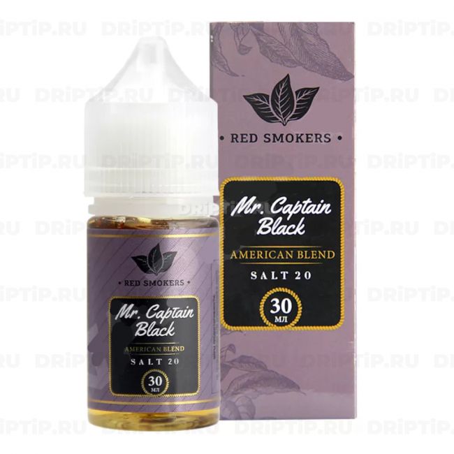 Жидкость Mr. Captain Black Salt - American Blend 