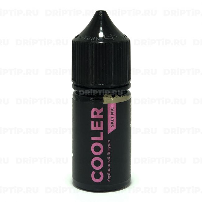 Жидкость Cooler Black Salt - Клубничный йогурт 