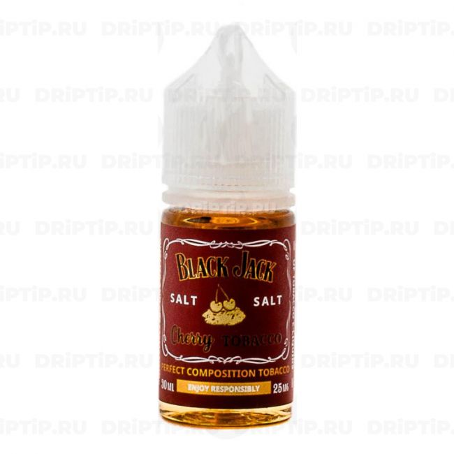 Жидкость Black Jack Salt - Cherry Tobacco 