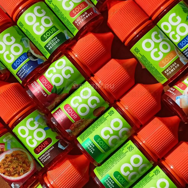 Жидкость Oggo Sour Salt - Киви Лимон Клюква 