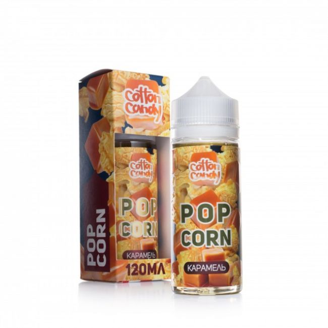 POPCORN Карамель 120ml (+никобустер)