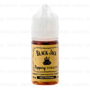 Black Jack Salt - Peppery Tobacco Black Jack Salt - Peppery Tobacco