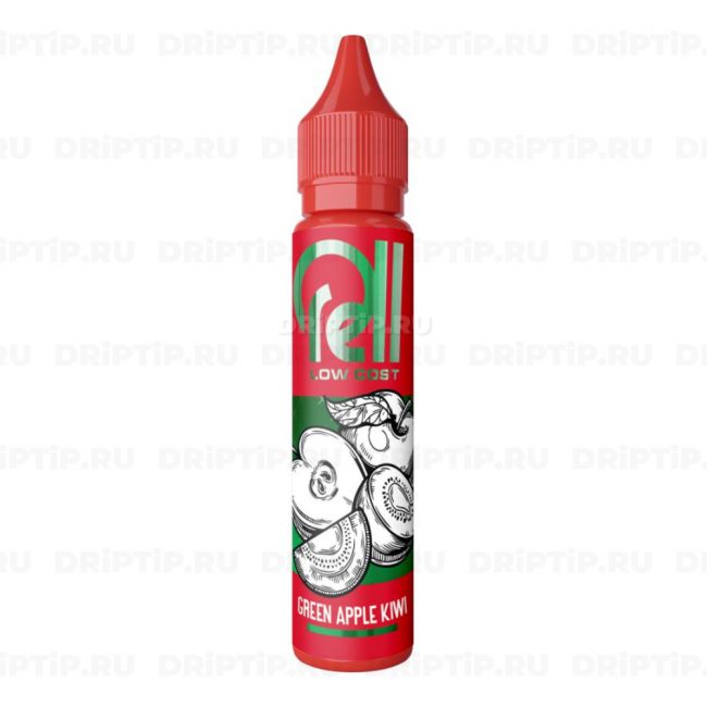 Жидкость Rell Low Cost Salt - Green Apple Kiwi 