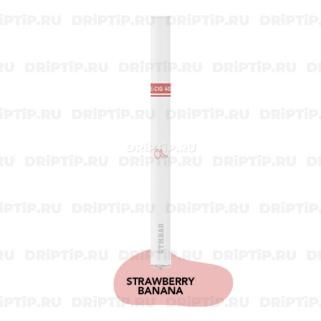 GTM BAR E-Cig 400 - Strawberry Banana