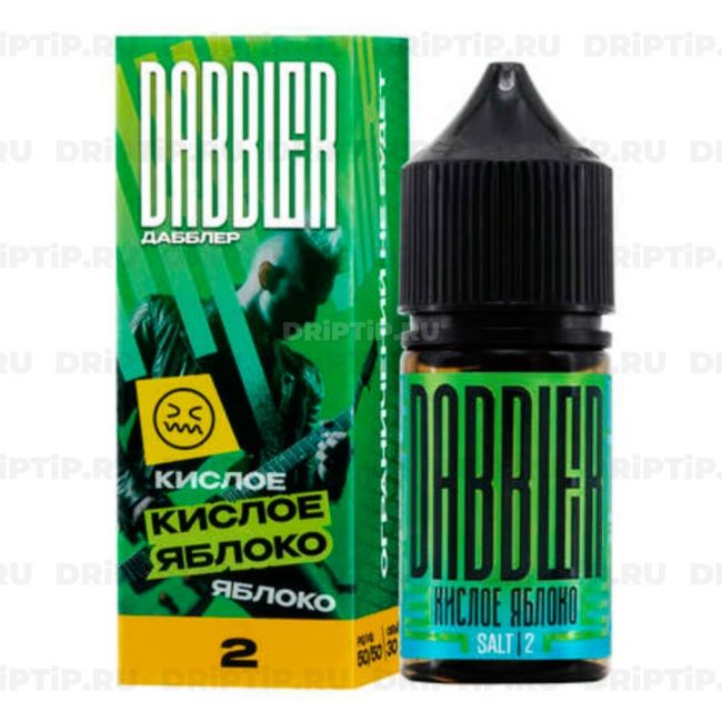 Жидкость Dabbler Salt - Кислое Яблоко 
