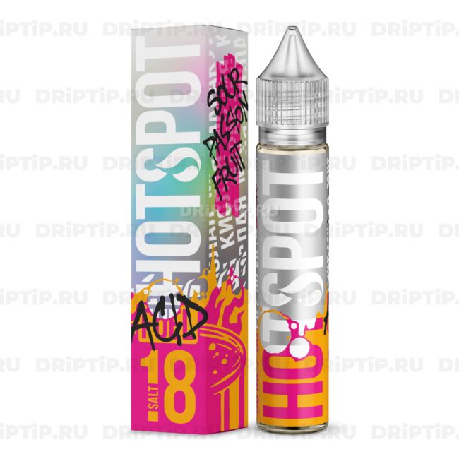 Жидкость Hotspot Sour Salt - Passion Fruit Acid 