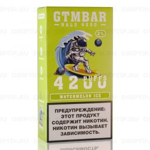 Gtm Bar Halo 4200 - Watermelon Ice