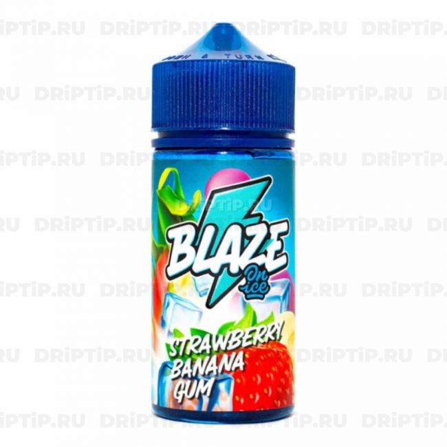 Жидкость Blaze On Ice - Strawberry Banana Gum 