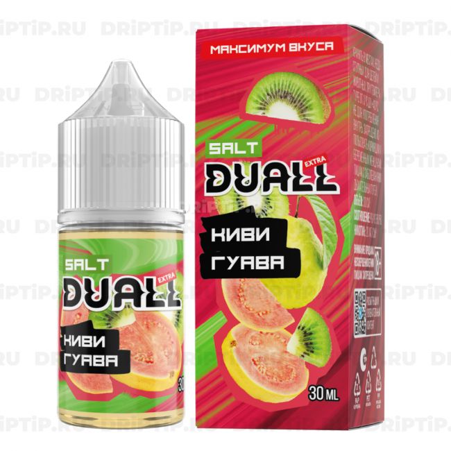 Жидкость Duall Salt Extra - Киви Гуава 