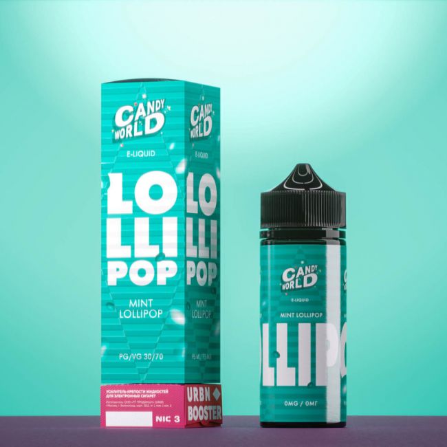 Candy World - Mint Lollipop