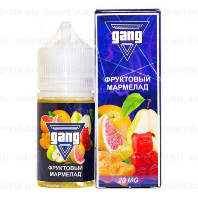 Жидкость Gang Salt - Фруктовый Мармелад 