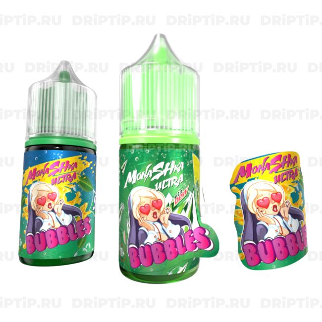 Жидкость Monashka Bubbles Salt - Mountain Dew Fruit Shake 
