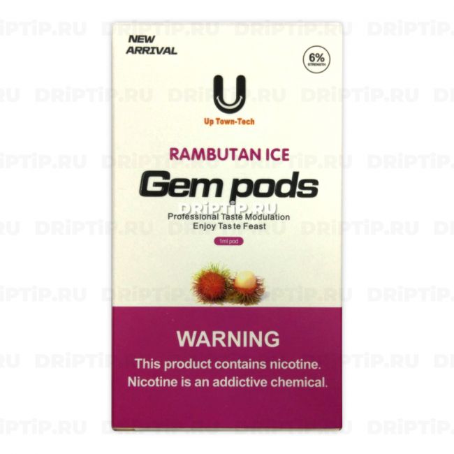 Gem Pods for Juul - Рамбутан со льдом (Rambutan Iced)