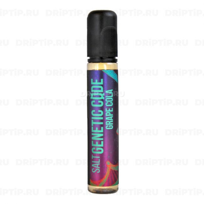 Жидкость Genetic Code Salt - Grape Cola 