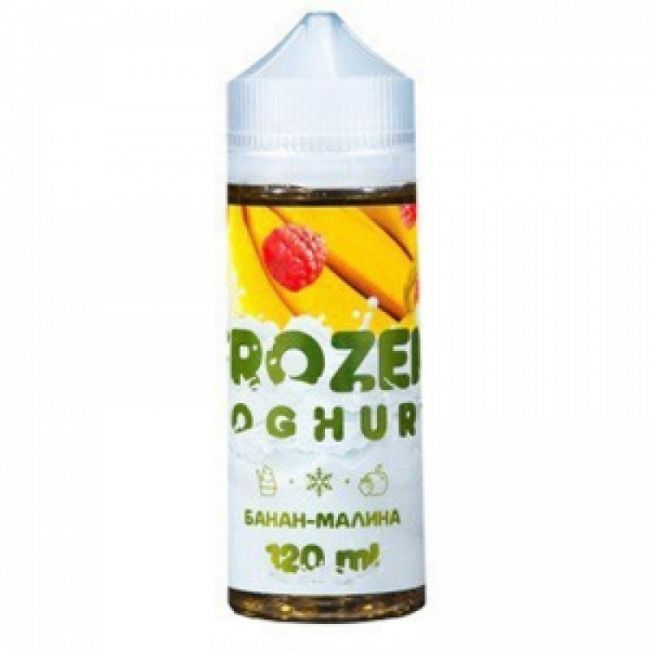 Жидкость Frozen Yoghurt - Банан-Малина 3 mg, 120 ml 