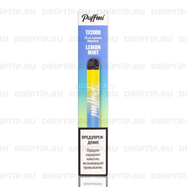 PuffMi TX2000 - Lemon Mint