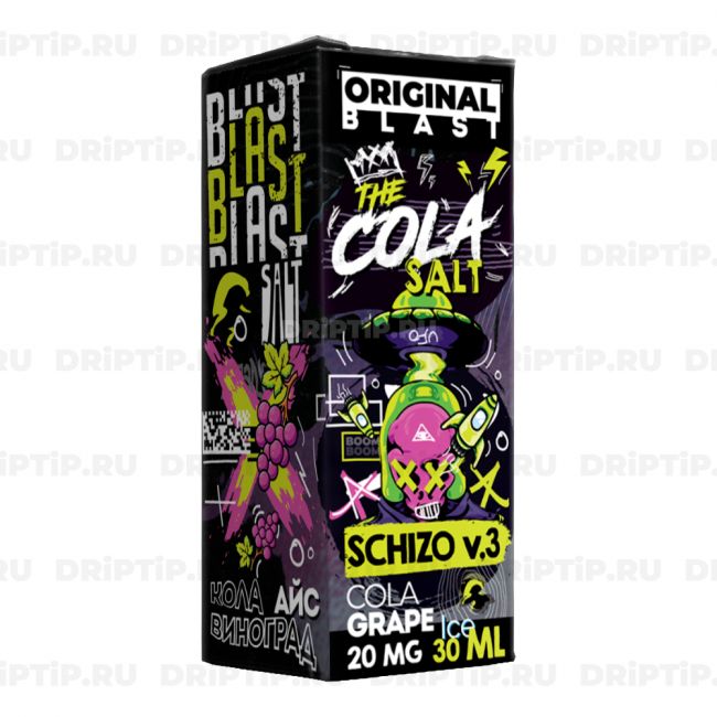 Жидкость Blast The Cola Schizo Ice - Grape 