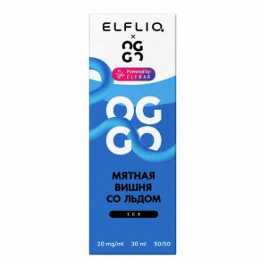 ElfLiq X Oggo Ice Salt - Мятная Вишня со льдом ElfLiq X Oggo Ice Salt - Мятная Вишня со льдом