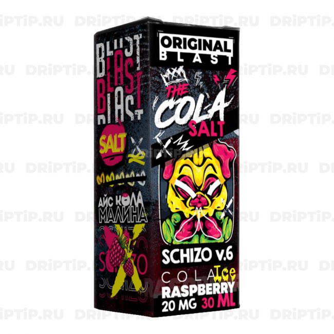 Жидкость Blast The Cola Schizo Ice - Raspberry 