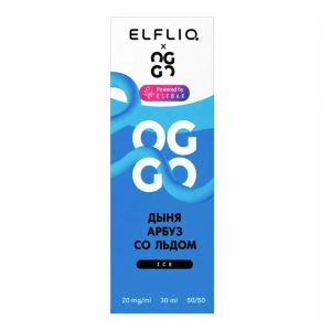 ElfLiq X Oggo Ice Salt - Дыня Арбуз со льдом ElfLiq X Oggo Ice Salt - Дыня Арбуз со льдом