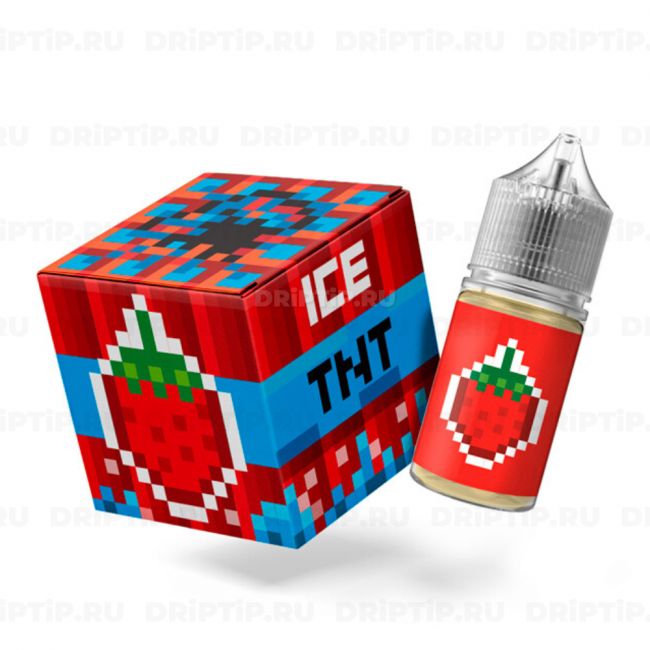 Жидкость Ice Tnt Salt - Ice Sugar Strawberry 