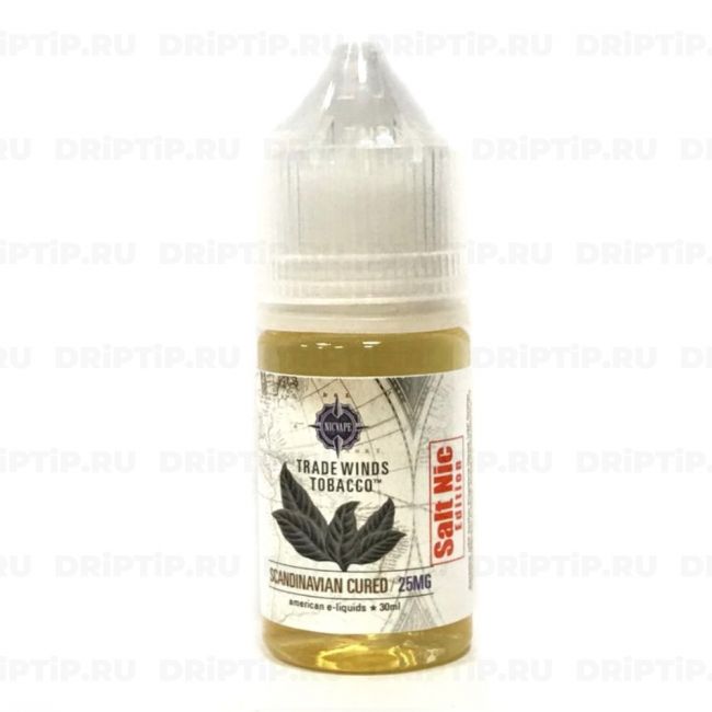 Жидкость Tradewinds Tobacco Salt - Scandinavian Cured Ice 