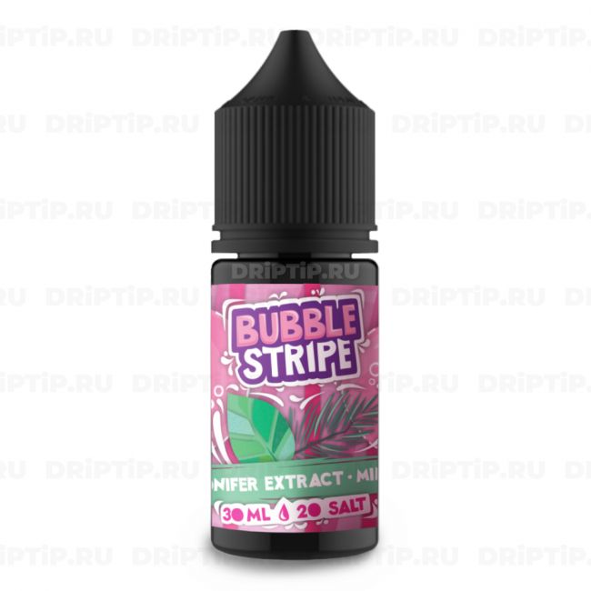Bubble Stripe Salt - Conifer Mint