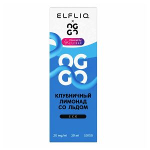 ElfLiq X Oggo Ice Salt - Клубничный Лимонад со льдом ElfLiq X Oggo Ice Salt - Клубничный Лимонад со льдом
