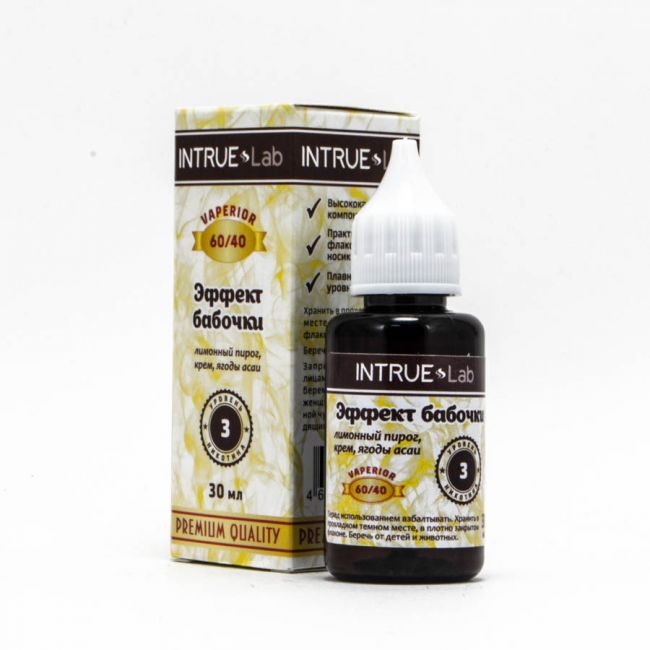 INTRUE Lab VAPERIOR Эффект бабочки 60/40