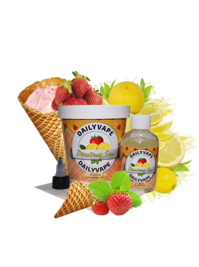 DAILY VAPE Lemon Strawberry Cone 3мг