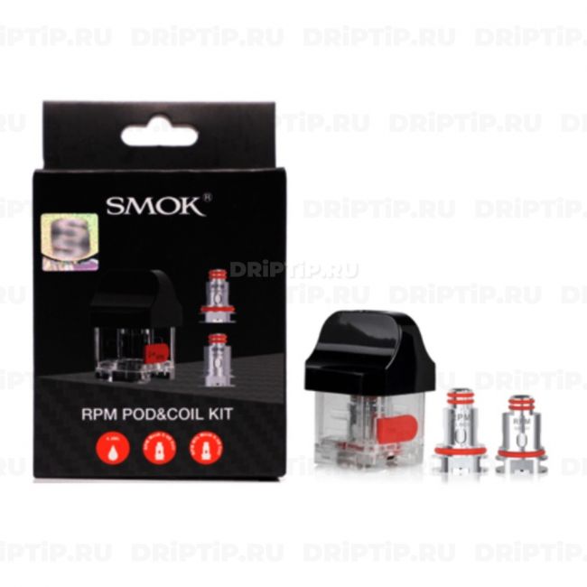 Картридж и испарители Smok RPM Pod & Coil Kit Картридж и испарители Smok RPM Pod & Coil Kit