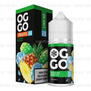 Oggo Fruits Ice Salt - Ананас Кактус Oggo Fruits Ice Salt - Ананас Кактус