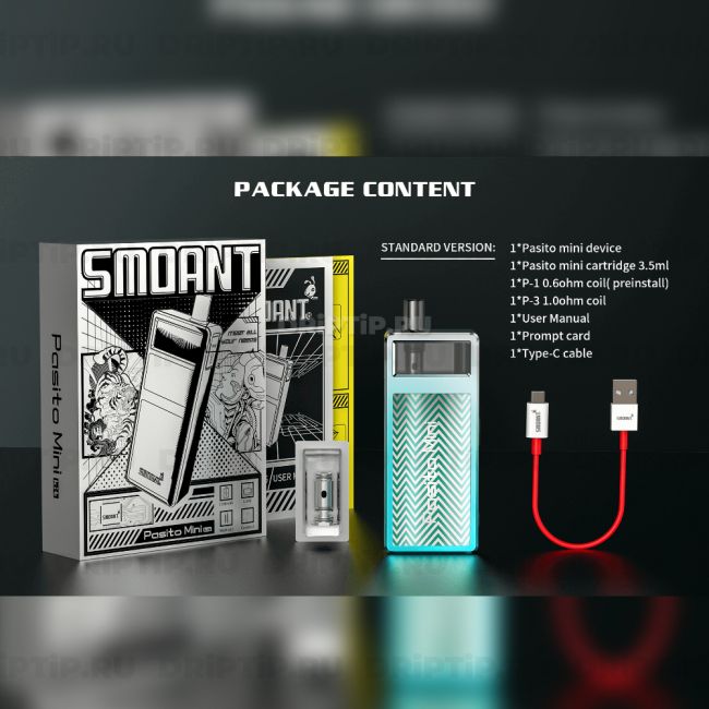Smoant Pasito Mini Pod Kit Smoant Pasito Mini Pod Kit