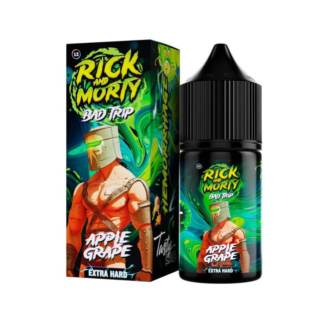 Жидкость Rick And Morty Bad Trip - Яблоко Виноград 