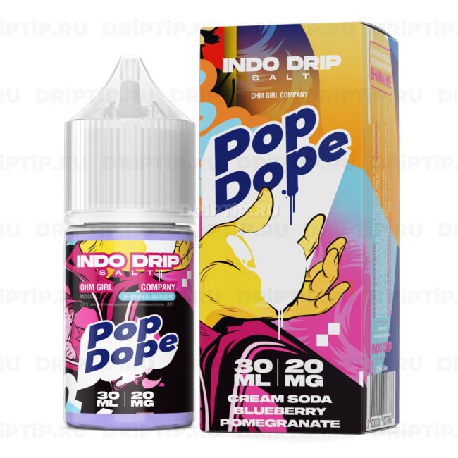 Жидкость Indo Drip Salt - Pop Dope 