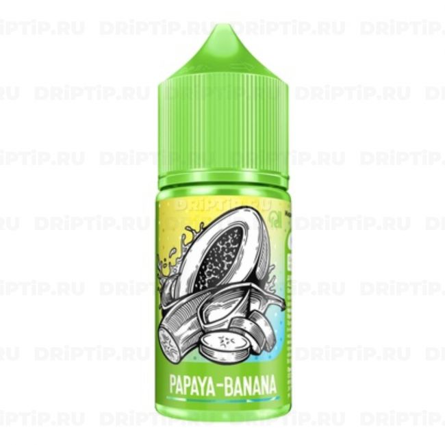 Жидкость Rell Green Salt - Papaya Banana 