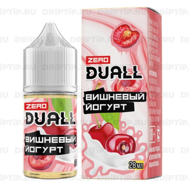 Жидкость Duall Zero - Вишневый йогурт 