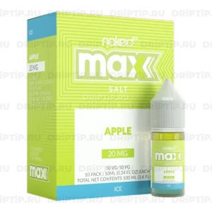 Naked 100 Max Salt - Ice Apple Naked 100 Max Salt - Ice Apple