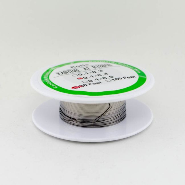 Проволока Kanthal A1 (плоский) 10м Проволока Kanthal A1 (плоский) 10м