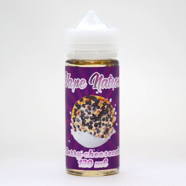 Жидкость Vape Nation Ягодный Чизкейк 3 mg, 120 ml 