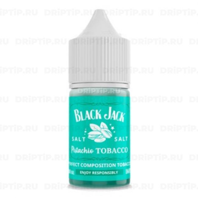 Жидкость Black Jack Salt - Pistacio Tobacco 