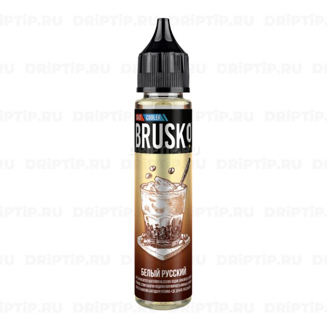 Жидкость Brusko Salt - Белый Русский 