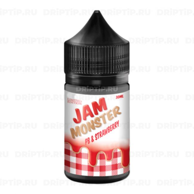 Жидкость Jam Monster - PB & Strawberry 30ml 
