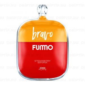 Fummo Bravo 4000 - Клубника Банан Fummo Bravo 4000 - Клубника Банан